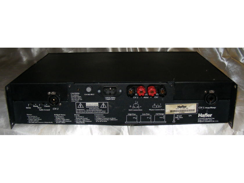 Hafler P-7000 350 wpc transnova power amplifier recently recapped