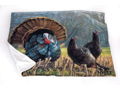 60 x 50 Sherpa Throw withTurkey Country Artwork by Ryan Kirby