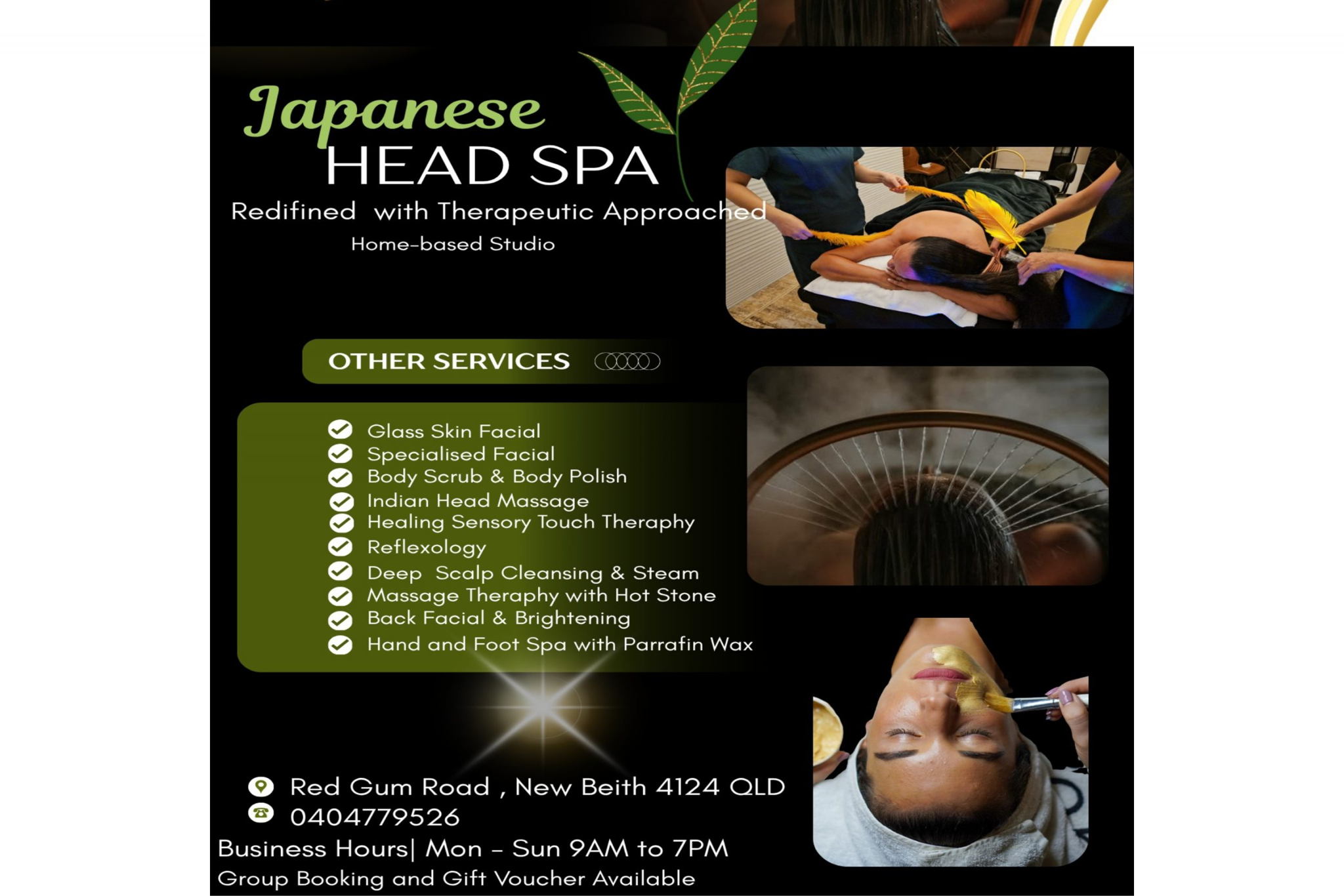 L&J Facial and Head Spa $10 Voucher - New Beith - Image 7