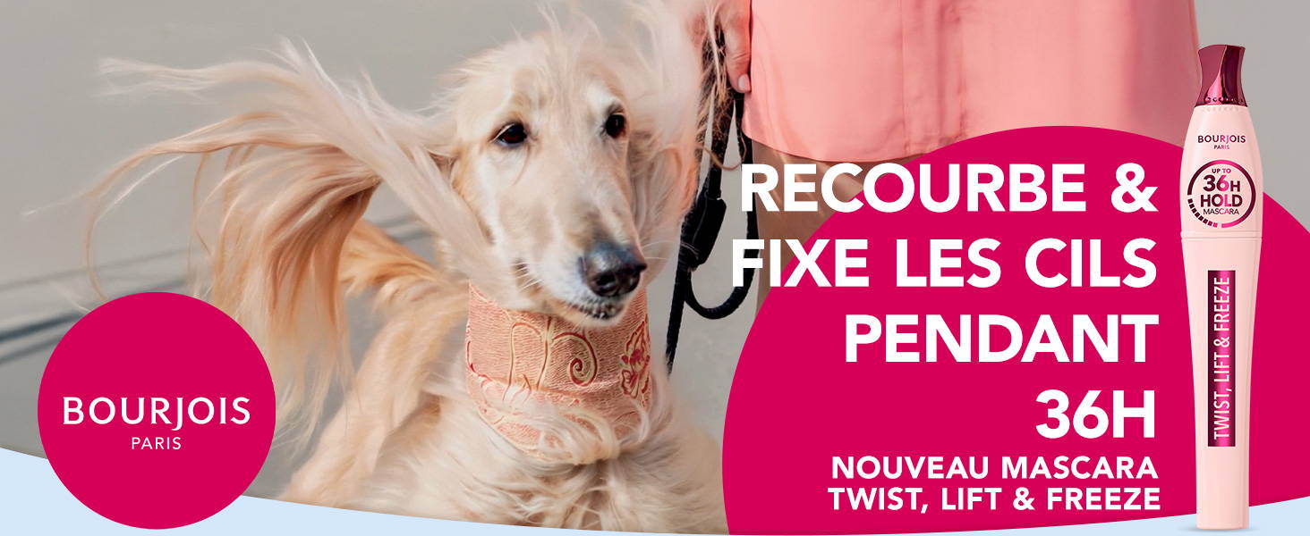 mascotte du mascara longue tenue Twist, Lift & Freeze 