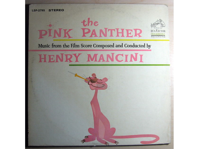 Henry Mancini - The Pink Panther (Music From The Film Score)  - 1963 RCA Victor LSP-2795 2nd Press