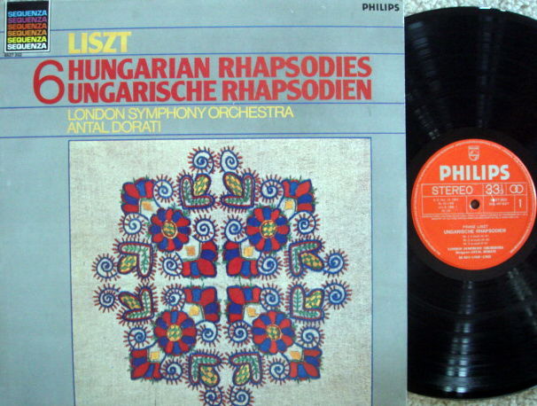 Philips / DORATI, - Liszt 6 Hungarian Rhapsodies, MINT!