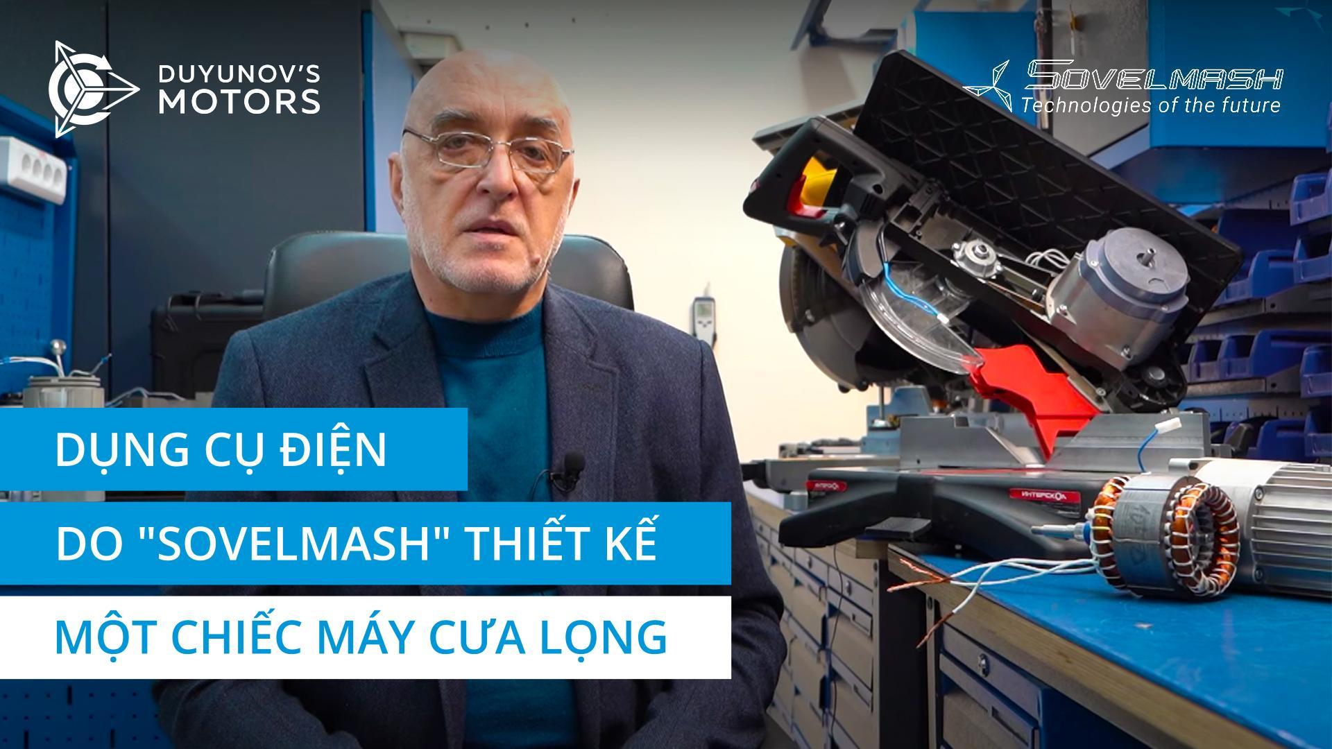 Dụng cụ điện do "Sovelmash" thiết kế: một chiếc máy cưa lọng