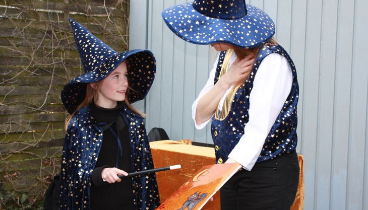 zauberer zauberin kindergeburtstag feiern aachen mönchengladbach erkelenz