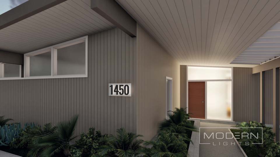 Eichler House 1 black white plate