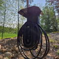 LATAUSASEMAN ASENNUS LÄMMITYSTOLPPAAN