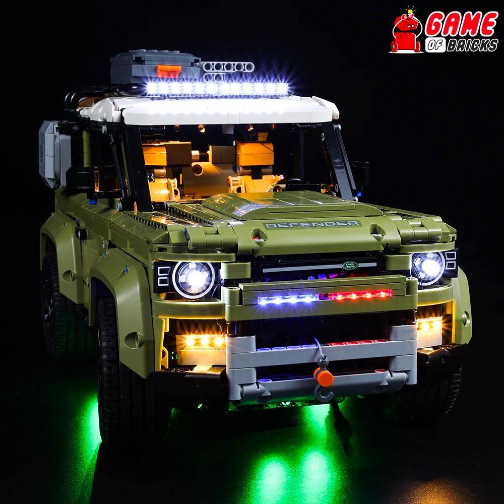 Light Kit for Land Rover Defender 42110 (Updated)