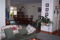 From fireplace to left.