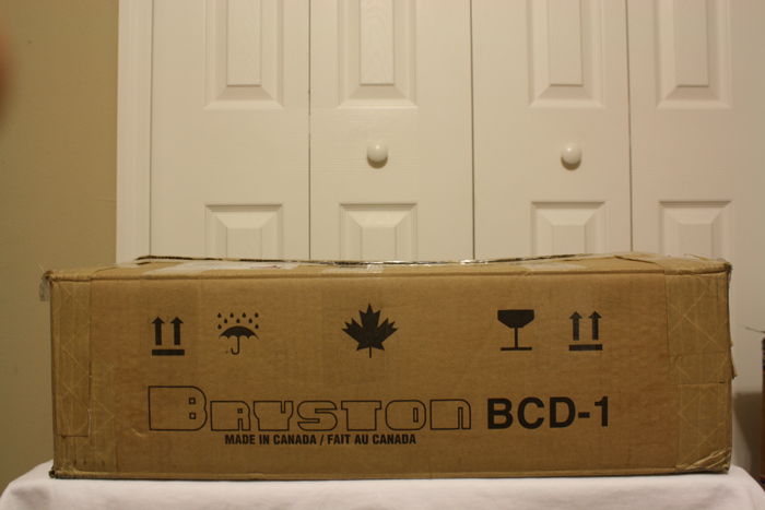 Bryston  BCD-1 , 17" front in Black. As NEW! Financing ...