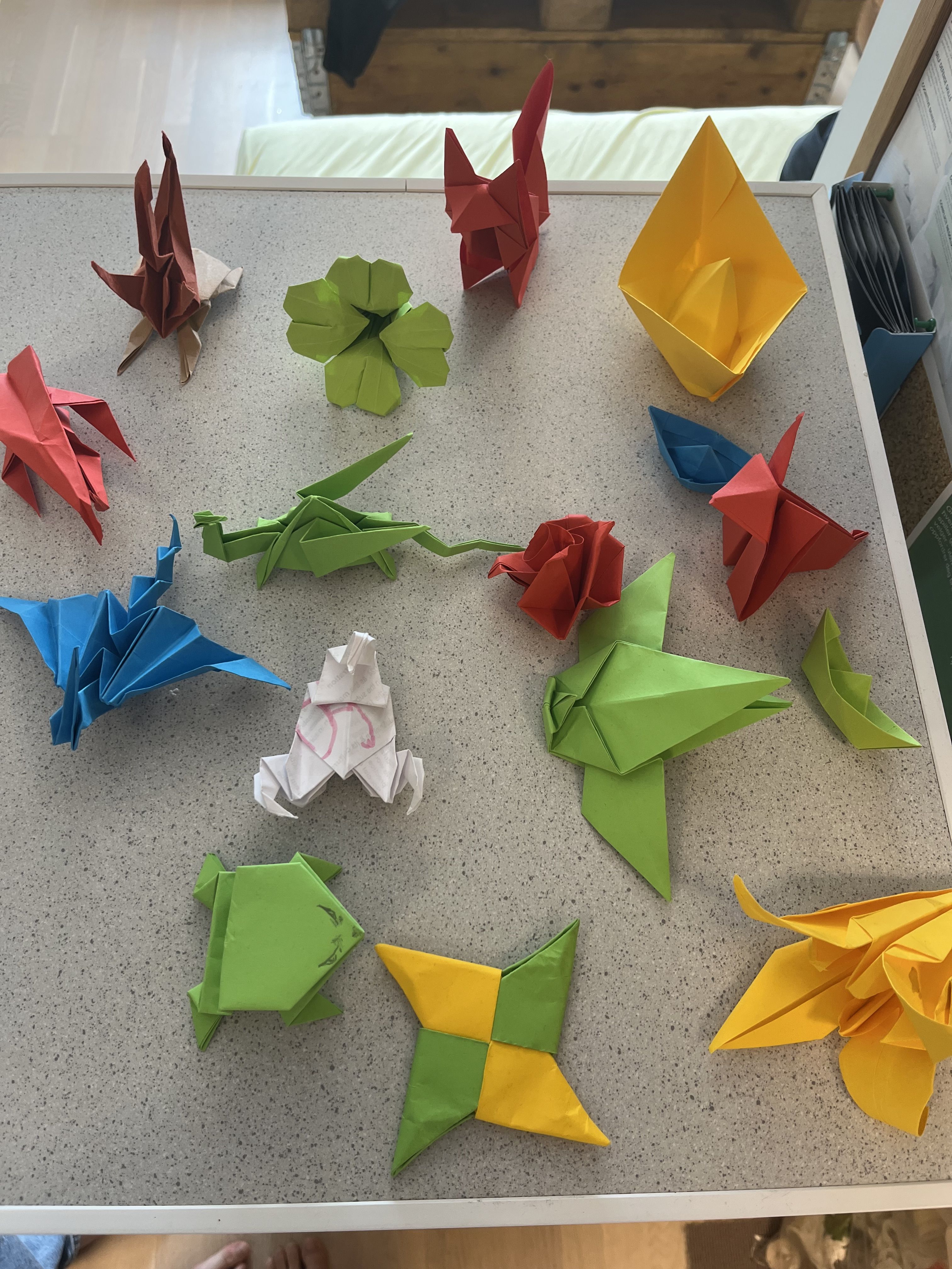 origami figuriner