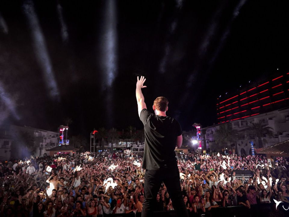 Hardwells view from the stage of Ushuaia
