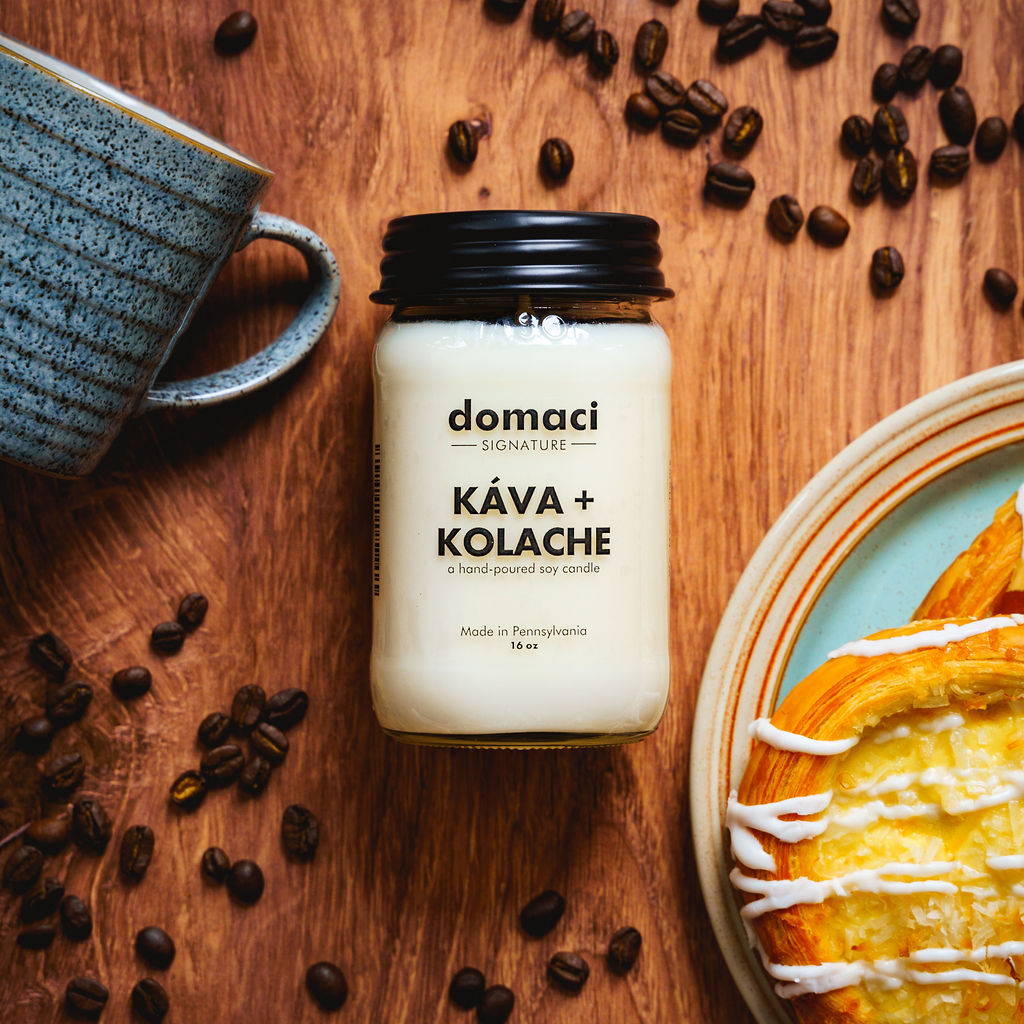 Kava and Kolache Soy Candle