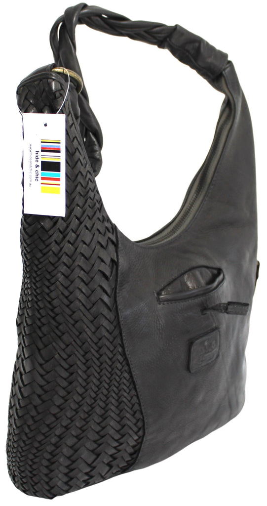 Quality Full Grain Leather Shoulder Bag - Image 5