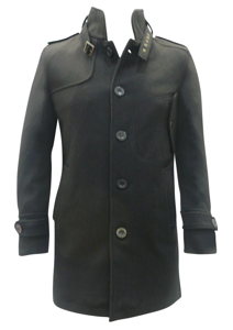 SALAMANCA - Black WOOL and CASHMERE