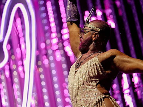 Performance at Glitterbox Hi Ibiza