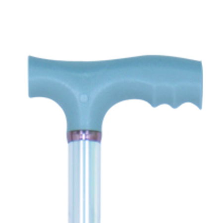 Canne de marche réglable - Aluminium gris