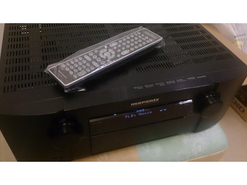 Marantz SR 6005  7.1 Channel A/V Home Theater Surround Receiver  with remote and audyssey mic $385