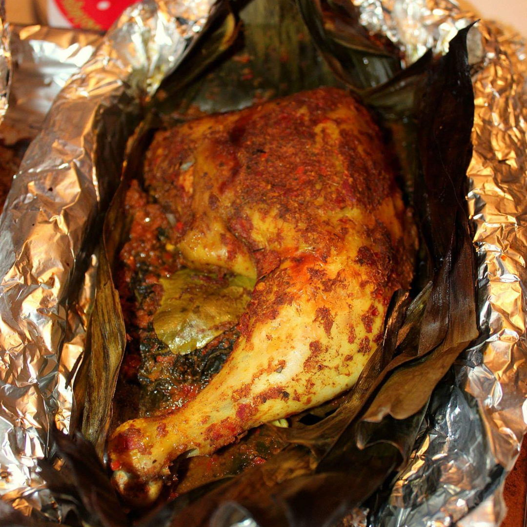 Ayam Betutu  ... Balinese spiced Chicken