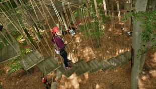 abenteuerpark potsdam wackel treppe