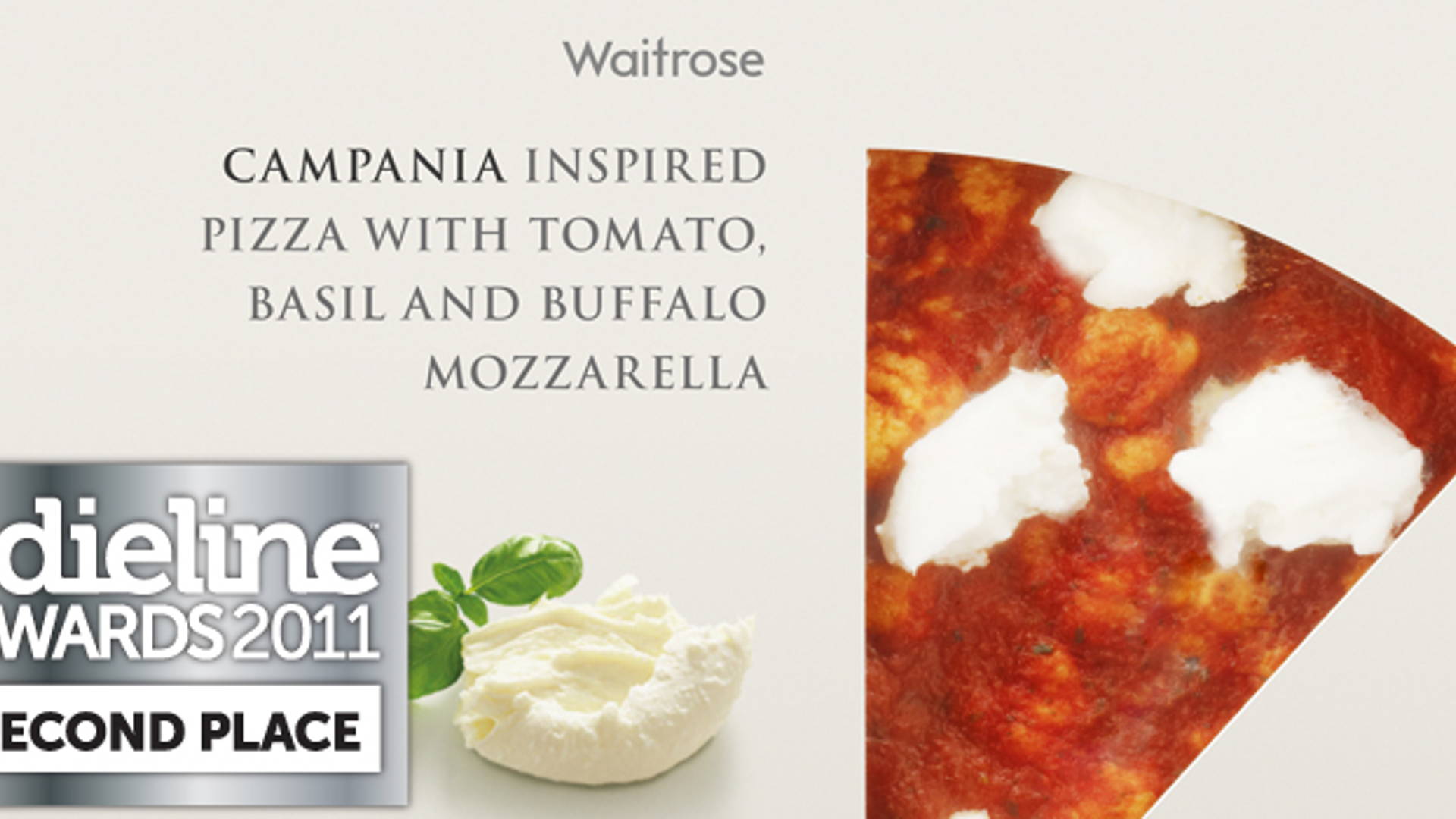 Featured image for The Dieline Awards 2011: Second Place - Waitrose Regional Pizzas