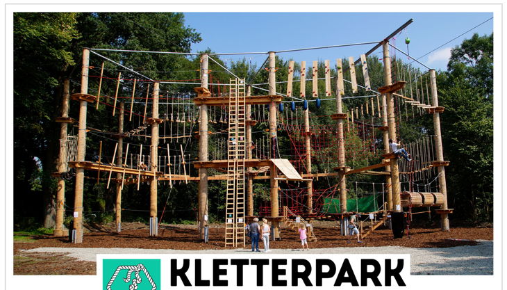 kletterparkwerbeschild