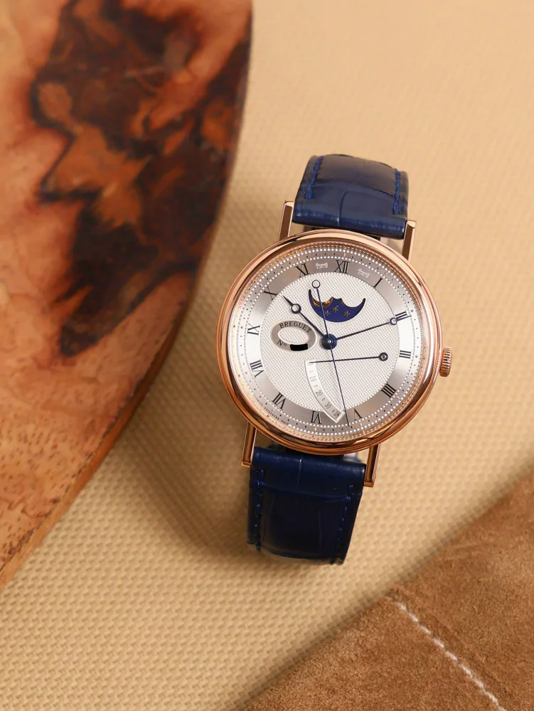 Moonphase Power Reserve Rose Gold Box and Papers 2019, image 9