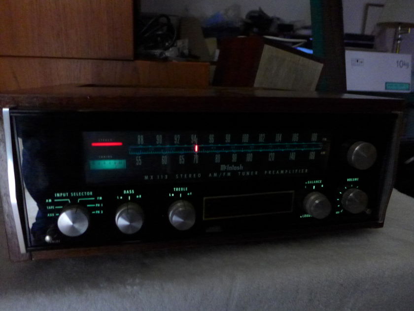 MCINTOSH MX113 CLASSIC AM/FM TUNER-PRE