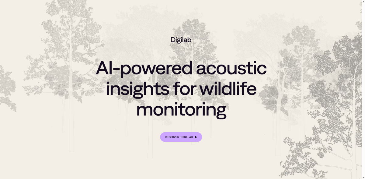 Screenshot of Digilab , from the cool websites collection.