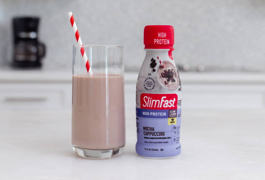 Image of Strawberries and Cream shake-lifestyle