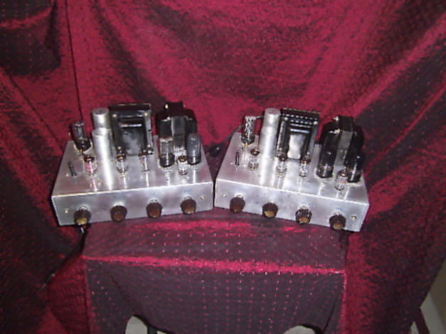 Vintage Tube Mono Block Amplifiers Dictograph HFMT  Cus...