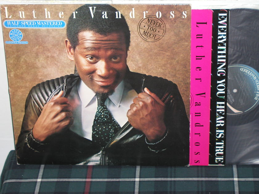 Luther Vandross - Never Too Much Half Speed Mastered
