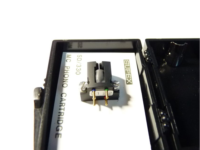 Supex SD-330 rare LOMC phono cartridge NOS 10 hours new