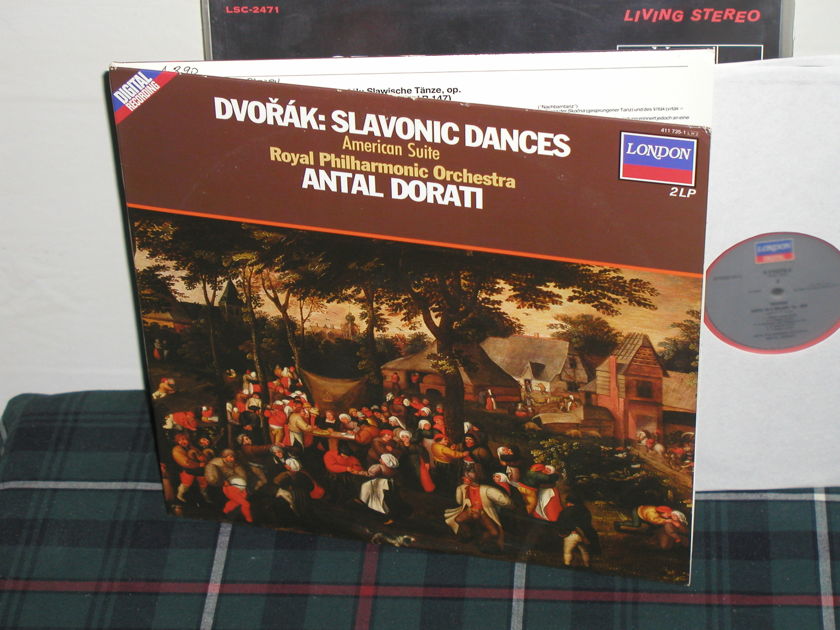 Dorati/RPO - Dvorak Slavonic Danses (Pics) London 2LP set Holland