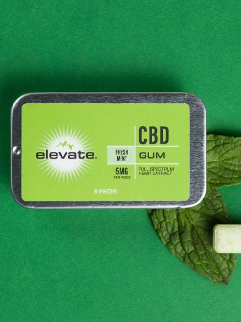 CBD Fresh Mint Gum On-The-Go 8-Count 40mg
