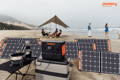 Jackery solar generator for caravan trips