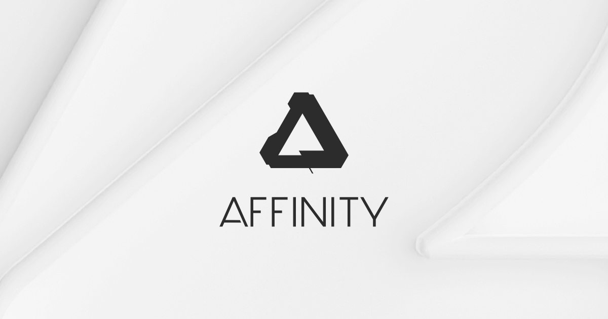 Creative Software For Professionals | We Are Affinity
