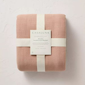 Bamboo Matelasse Blanket - Casaluna™ - Light Adobe Clay