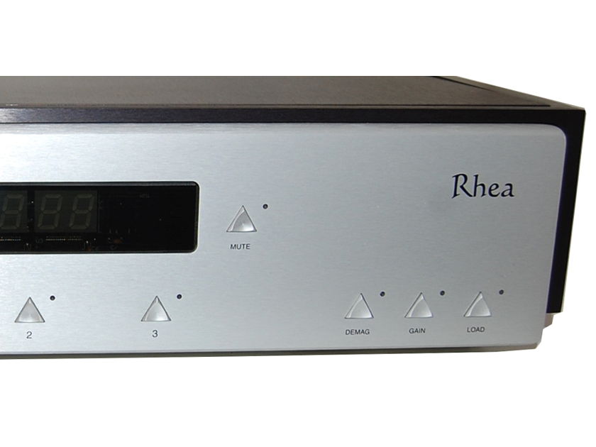 Aesthetix Rhea 3-Input Phono Stage Tube Turntable PreAmplifier Pre Amp