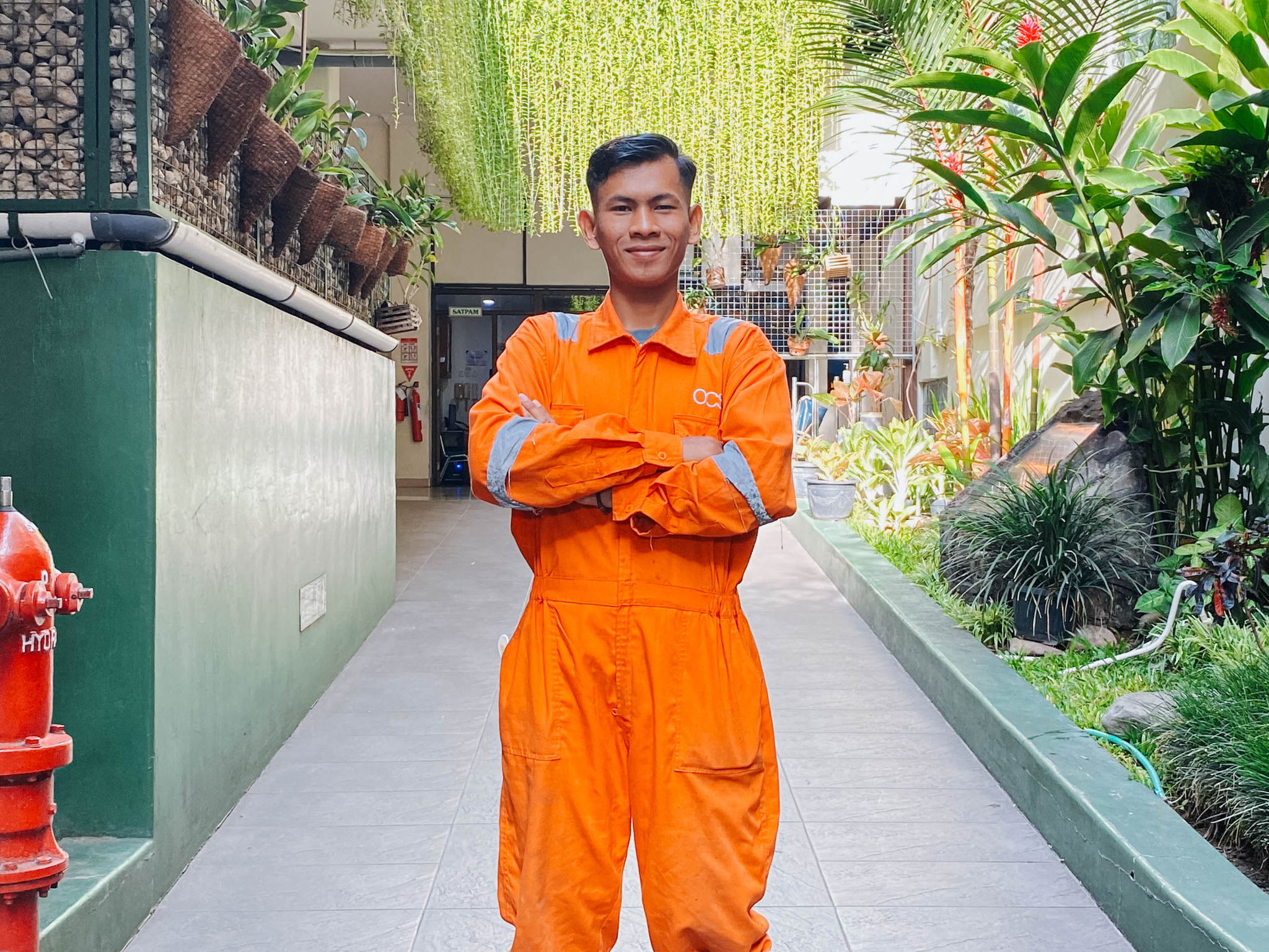 How Rifai’s Homemade Water Feature Cools a Hospital Canteen