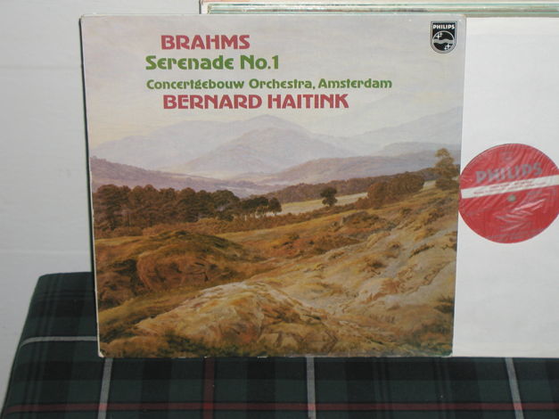 Haitink/COA - Brahms Serenade No 1 Philips Import Press...