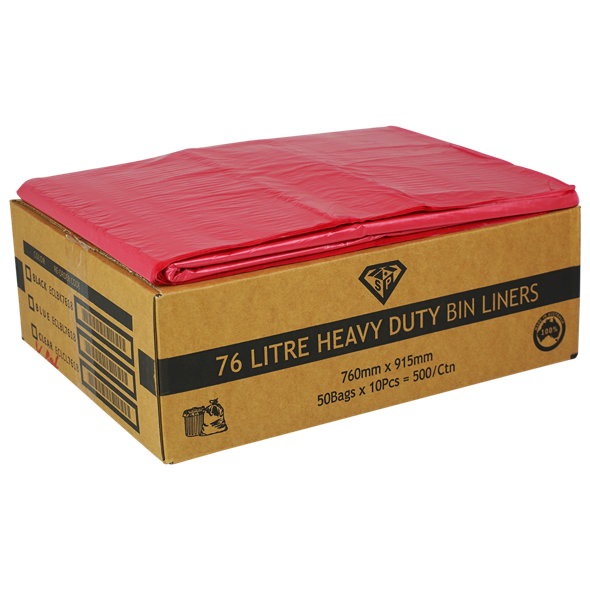120L x 200 15 um Med Duty Bin Liner