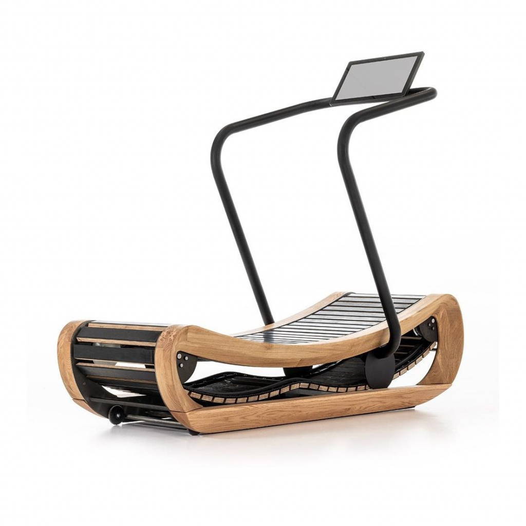 NOHrD Sprintbok Curved Manual Treadmill Ash