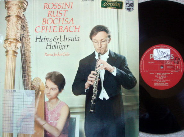 Philips / HEINZ HOLLIGER, - Rossini Andante con Variazi...