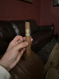 First cigar of the day