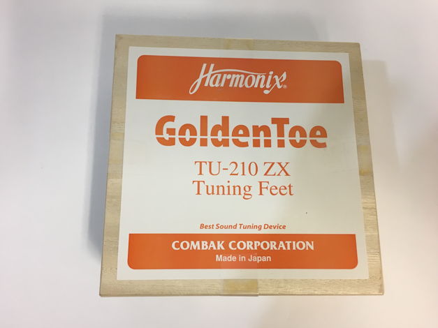 Harmonix Combak GoldenToe TU-210 ZX Tuning Feet, 4 piec...