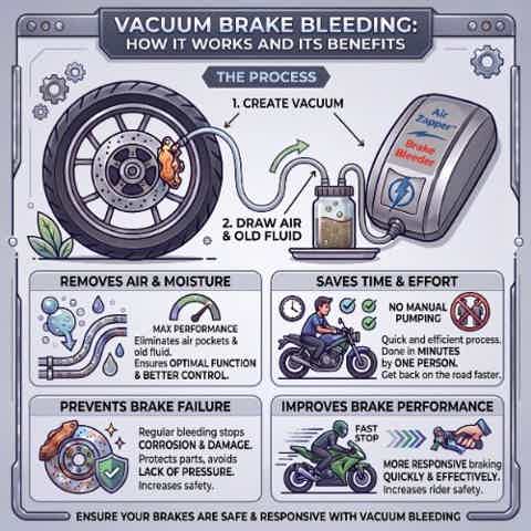vacuum brake bleeding | how to bleed brakes with a vacuum pump