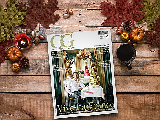  Dortmund
- Die neueste Ausgabe des GG Magazins aus dem Hause Engel & Völkers steht ganz im Zeichen französischer Unternehmer, Star-Designer und Architekten!