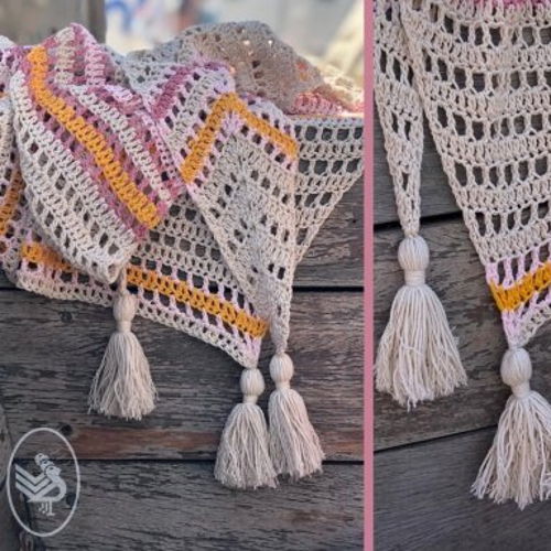 Gratis Haakpatroon voor de 'Meant to be Shawl'