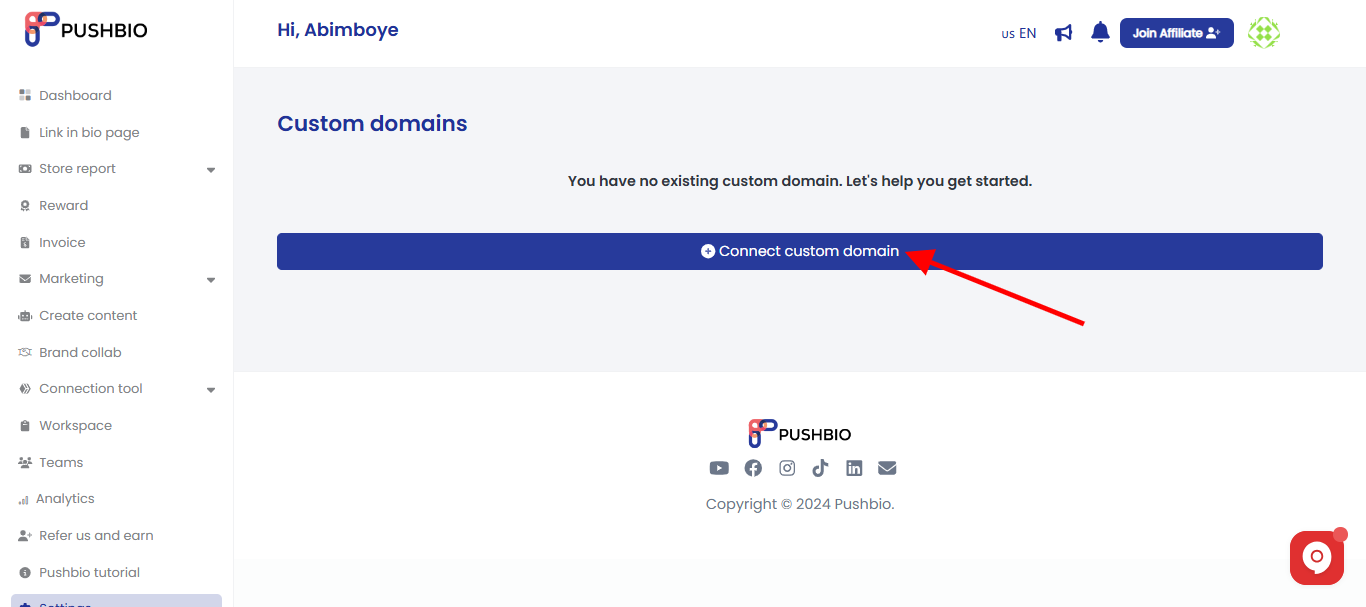How to Create a Custom Domain Name