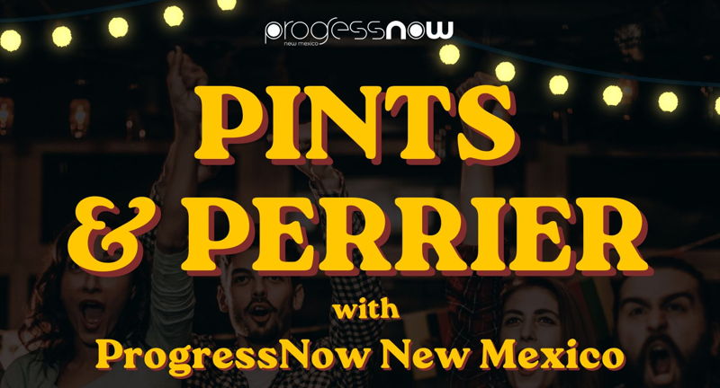 Progress Now:  Pints and Perrier